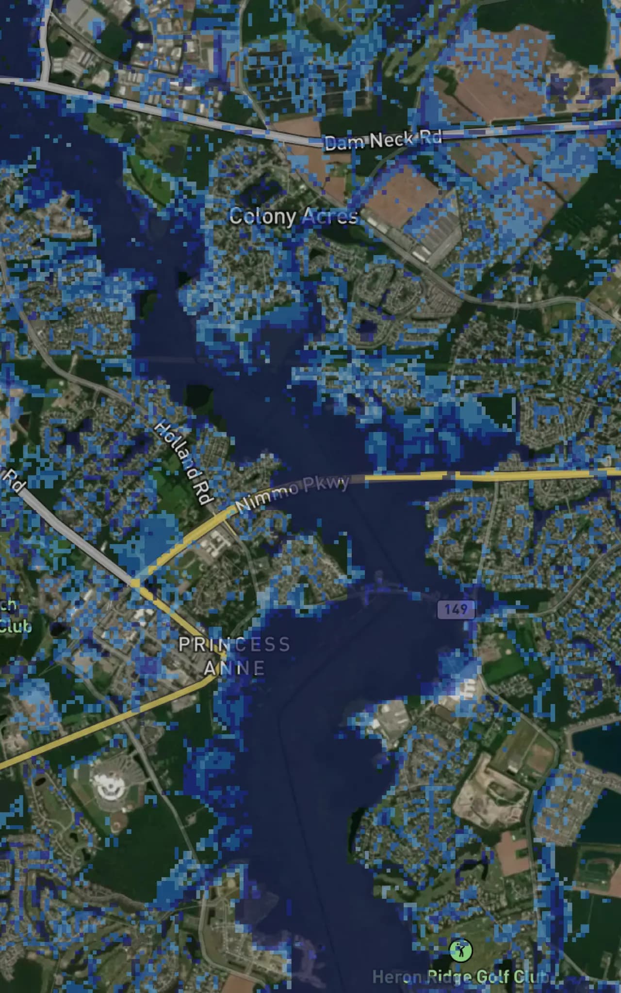 Aerial view of a city